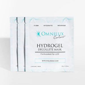 Omnilux Hydrogel Décolleté Mask 3 pack